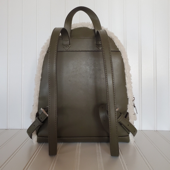 Michael Kors Olive Backpack NWT - Picture 2 of 7